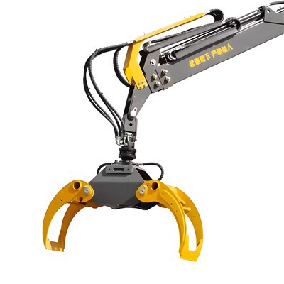 Log Cydio Gyda Gwneuthurwr Lifio Cadwyn Dur Pren